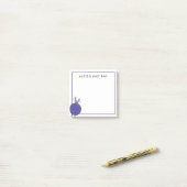 Post-it® Tricot personnalisé (Sur un bureau)