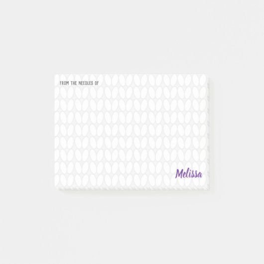 Post-it® Tricot personnalisé (Devant)