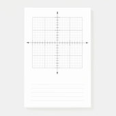 Post-it® Trigonométrie X Coordonnées Y Papier graphique (Devant)