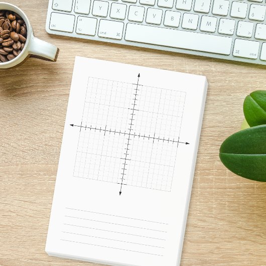 Post-it® Trigonométrie X Coordonnées Y Papier graphique