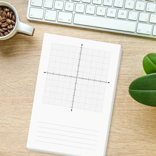 Post-it® Trigonométrie X Coordonnées Y Papier graphique