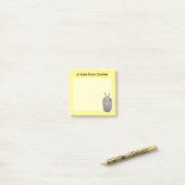 Post-it® Trilobite animal préhistorique (Sur un bureau)