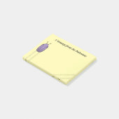 Post-it® Trilobite Trackway - Message du Paléozoïque (Incliné)