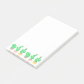 Post-it® Trio de cactus Désert Moderne Boho (Incliné)