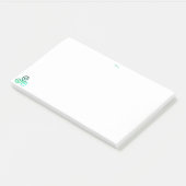 Post-it® Triskele vert (Incliné)