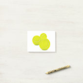 Post-it® Trois balles de tennis (Sur un bureau)