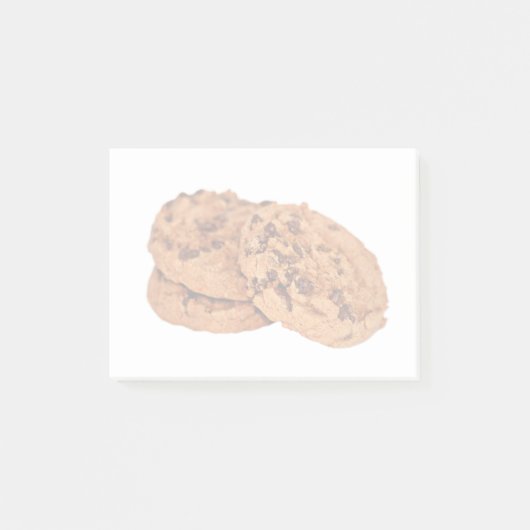 Post-it® Trois biscuits de chocolat (Devant)
