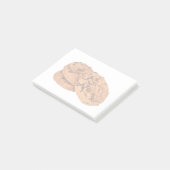 Post-it® Trois biscuits de chocolat (Incliné)