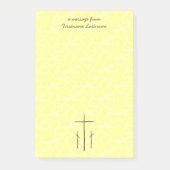 Post-it® Trois croix chrétiennes Calvaire (Devant)