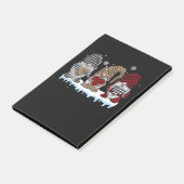 Post-it® Trois Gnomes Dans Le Buffle Du Léopard Jouent Noël (Incliné)