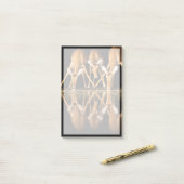Post-it® Trois impalas boivent ensemble la nuit (Sur un bureau)