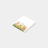 Post-it® trois mignonette shiba inus et des pandelions post (Incliné)