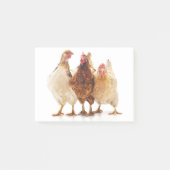 Post-it® Trois poulets (Devant)