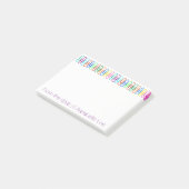 Post-it® Trombones colorés (Incliné)