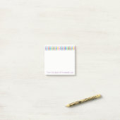 Post-it® Trombones colorés (Sur un bureau)