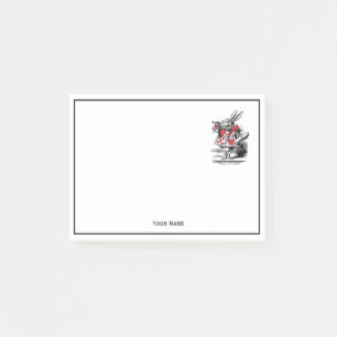 Post-it® Trompettiste du Lapin Blanc Alice aux pays des mer
