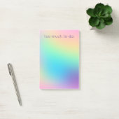 Post-it® "Trop à faire" Pastel Rainbow Gradient (Bureau)