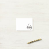 Post-it® Trop mignon pour échouer (Sur un bureau)