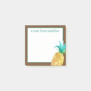 Post-it® Tropical   Aquarelle Ananas