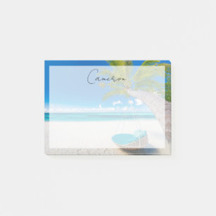 Post-it® Tropical Beaches Tropical Landscape Beach Swing