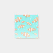 Post-it® Tropical Clownfish & Bubbles Motif (Devant)