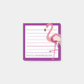 Post-it® Tropical | Flamant rose aquarelle (Devant)
