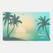 Post-it® Tropical Isle Sunrise Turquoise ID581 (Devant)