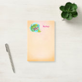 Post-it® Tropical lizard with Flowers (Bureau)