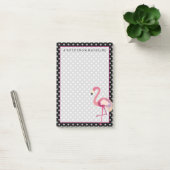 Post-it® Tropical | Pois de Flamant rose aquarelle (Bureau)