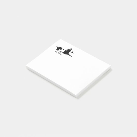 Post-it® Troupeau des oies (Incliné)