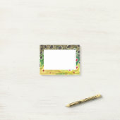 Post-it® truite Brown (Sur un bureau)