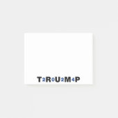 Post-it® Trump 2024 bleu (Devant)