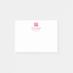 Post-it® Trump 2024 Eléphant rose mignon