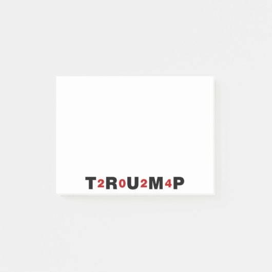 Post-it® Trump 2024 Rouge (Devant)
