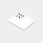 Post-it® Trump résident (Incliné)