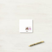 Post-it® Tu me manques beaucoup (Sur un bureau)