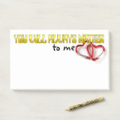 Post-it® Tu M'Imagineras Toujours (Sur un bureau)