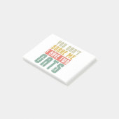 Post-it® Tu ne me fais pas peur, j'ai deux chats (Incliné)
