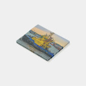 Post-it® Tugboat sailing at river, montevideo, uruguay (Incliné)