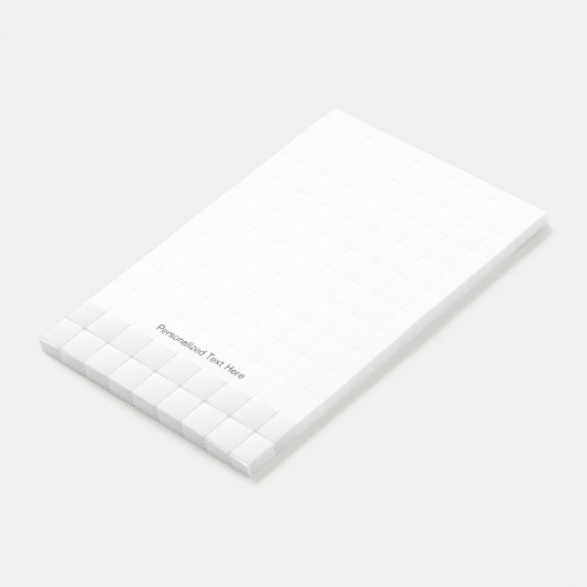 Post-it® Tuile blanche (Incliné)