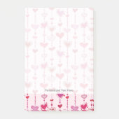 Post-it® Tuiles de coeur (Devant)