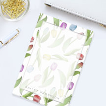 Tulipe colorée botanique personnalisée