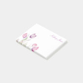 Post-it® Tulipe florale violette pâle (Incliné)