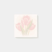 Post-it® Tulipes 3x3 d'aquarelle (Devant)