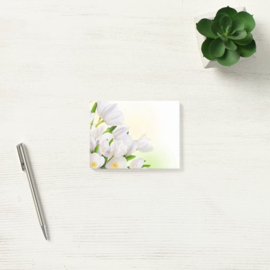 Post-it® Tulipes blanches post-notes (Bureau)