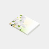 Post-it® Tulipes blanches post-notes (Incliné)