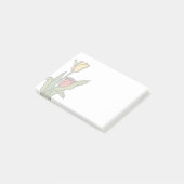 Post-it® Tulipes en Verre Coloré (Incliné)