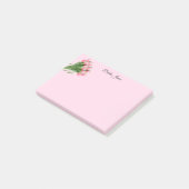 Post-it® Tulipes rose post-it-notes (Incliné)