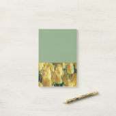 Post-it® Tulips Sunshine Yellow (Sur un bureau)