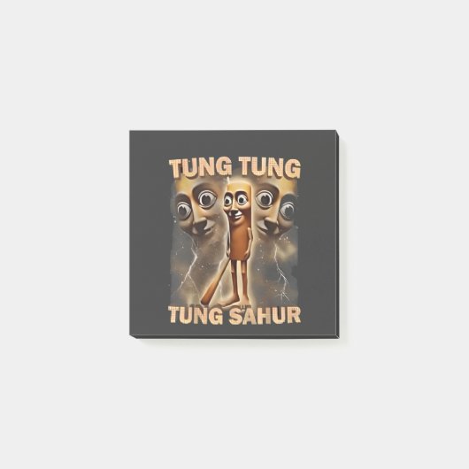 Post-it® Tung tung sahur Brainrot Meme (Devant)